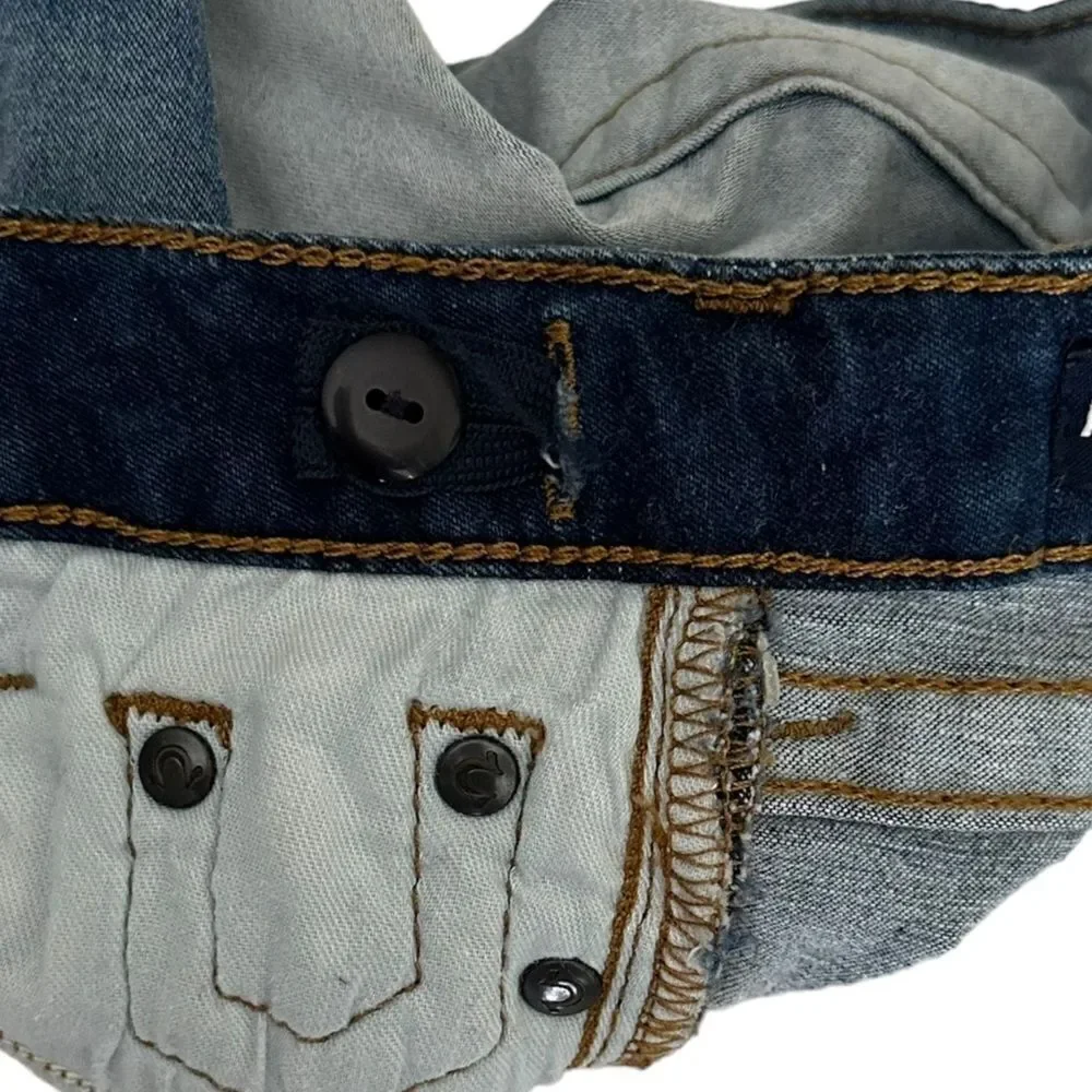 TRUE RELIGION | Blue | AUDREY DENIM SHORTS